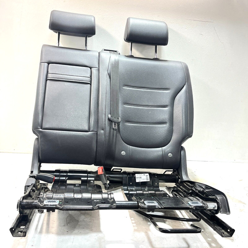 11-17 Volkswagen Touareg Rear Driver Seat Upper Cushion W/ Armrest Headrest OEM
