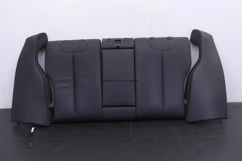 BMW 335xi 13 14 15 REAR SEAT BACKREST TOP CUSHION W/ BOLSTERS LEATHER BLACK OEM