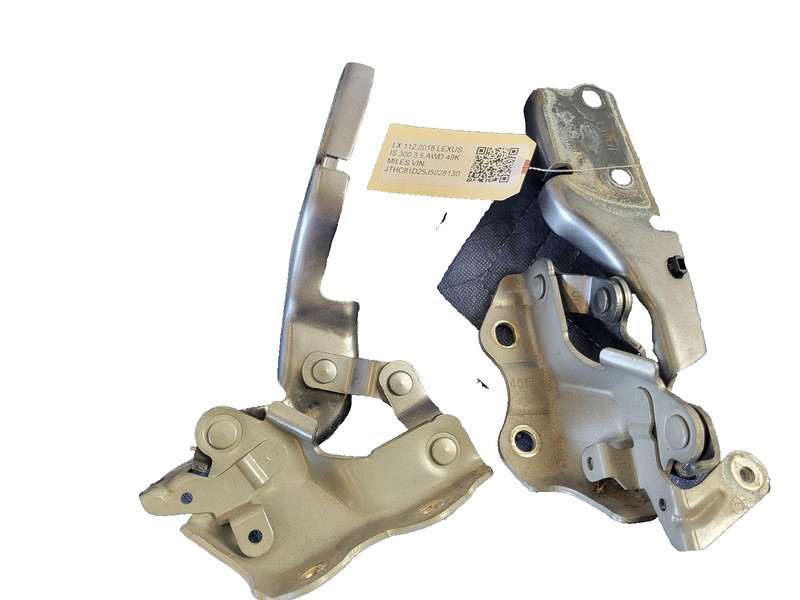 Used Oem LEXUS SET Left & Right Hood Hinges for 2016-2021 IS300 3.5L AWD