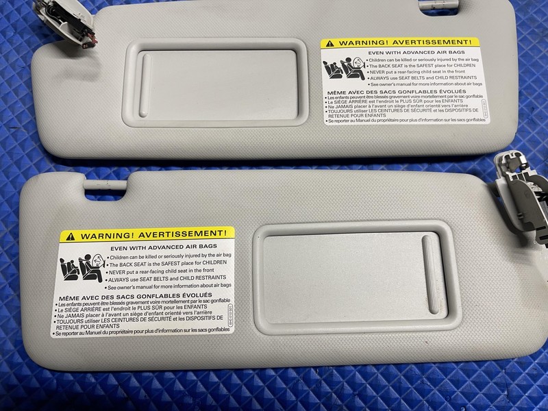2008 -2001 Audi A5 Right And Left Sun Visor Assembly Oem Tested