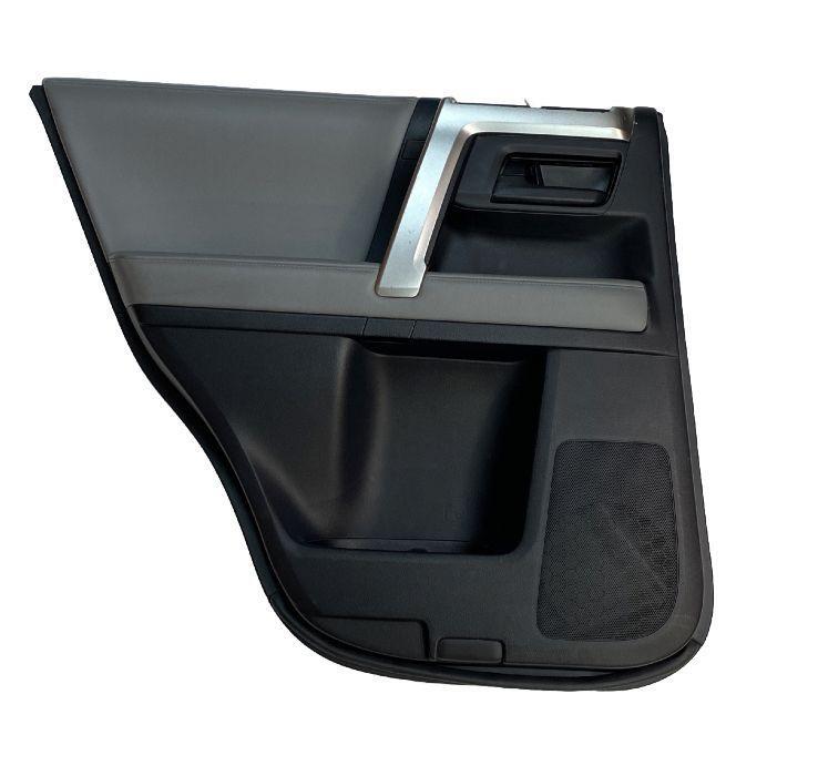 TOYOTA 4RUNNER DOOR PANEL TRIM 10 13 SR5 REAR LEFT LEATHER GRAY 6764035C20C3
