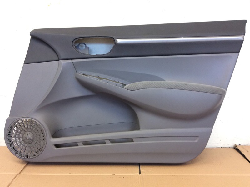 09-11 Civic 4Dr EX Right Front Passenger Side Door Panel Lining Gray Liner OEM