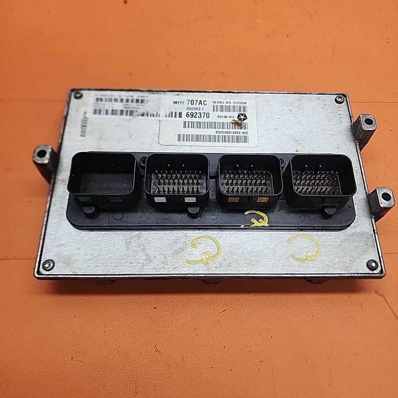 2012 DODGE DURANGO 3.6L ECU ECM ENGINE CONTROL MODULE OEM || 68111 707AC