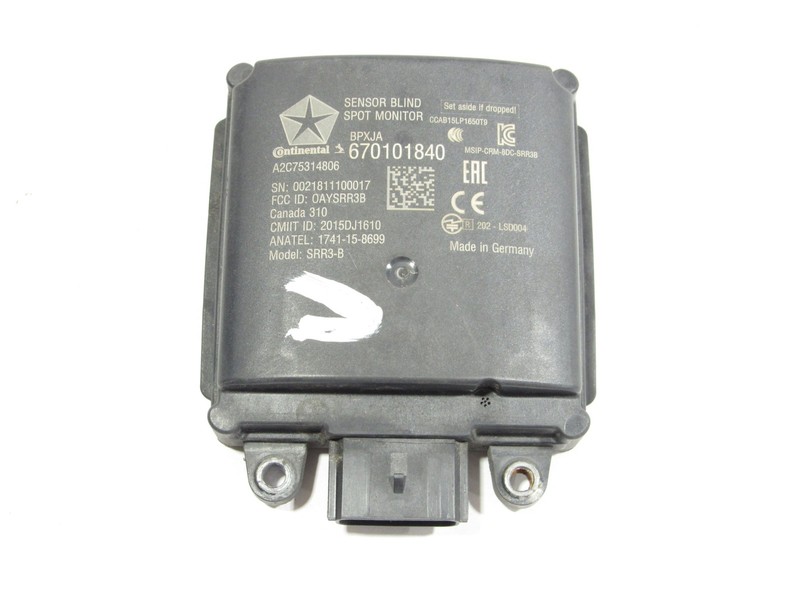 Maserati Levante Q4 2017 Park Parking Assist Computer Control Module 16-24 ;#3