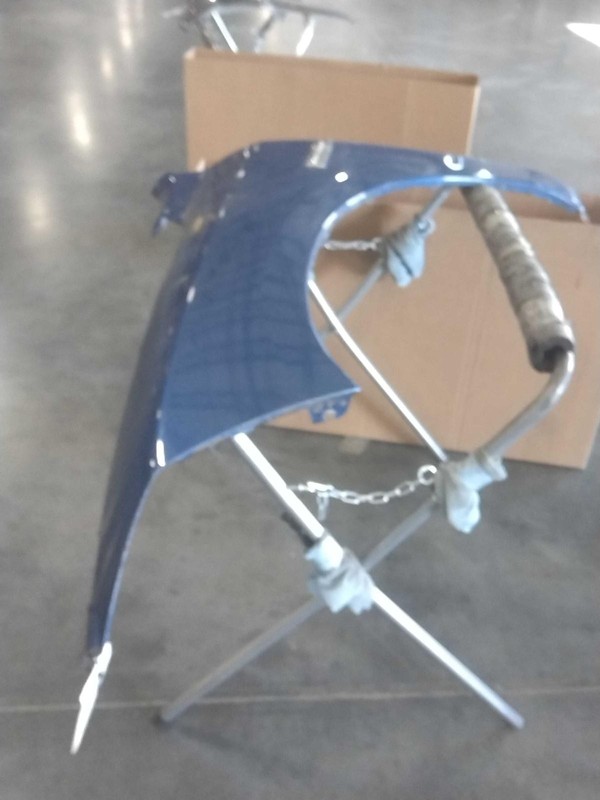 Dodge RAM 1500 2011 Left Fender BLUE 40700 1454