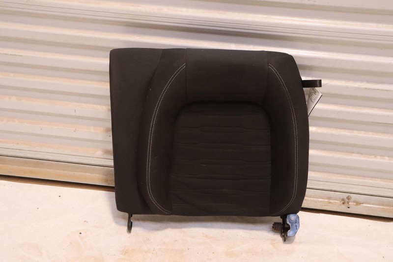 2015-2024 FORD MUSTANG REAR LEFT SEAT UPPER BACKREST CUSHION CLOTH BLACK OEM