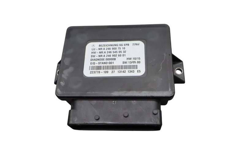 12-16 Mercedes X166 GL450 ML350 Hand Parking Brake Control Module Unit Oem