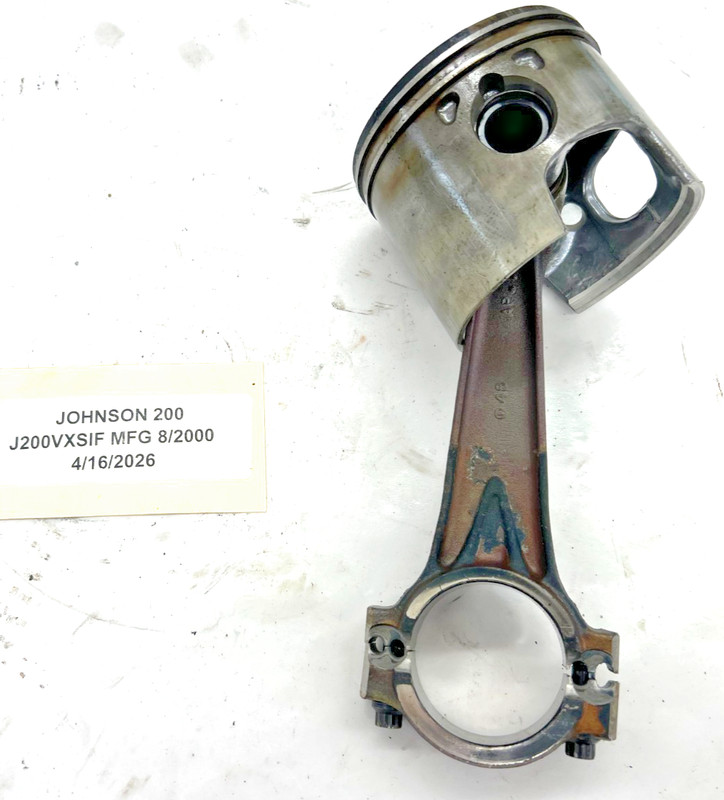 OMC PORT Piston Assembly 0436860 Johnson Evinrude V6 200hp - 225hp Outboard