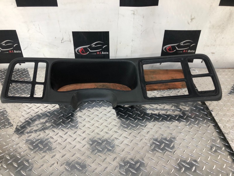 🔥03-06 SILVERADO SIERRA Cluster Dash Trim DOUBLE DIN Radio Bezel Graphite Oem