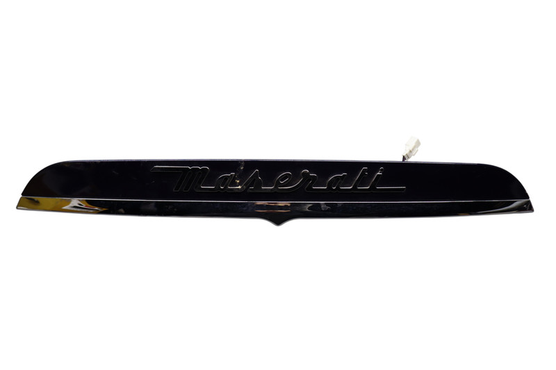 14-17 Maserati Ghibli M157 Rear Trunk Lid Molding Cover Trim Panel 670010759 Oem
