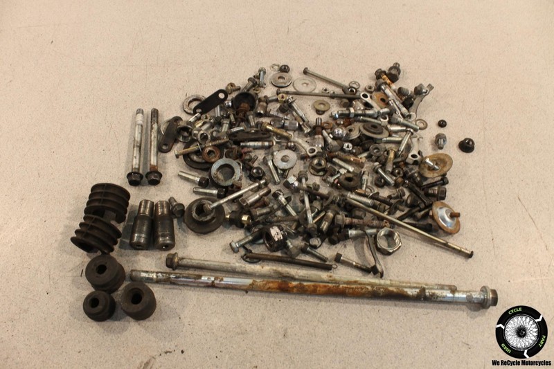 1978 Yamaha XS1100 MISCELLANEOUS NUTS BOLTS ASSORTED HARDWARE 78 XS 1100