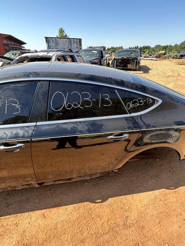 2012-2018 AUDI A7 S7 4G8 REAR LEFT DRIVER SIDE DOOR OEM BLACK A2A2