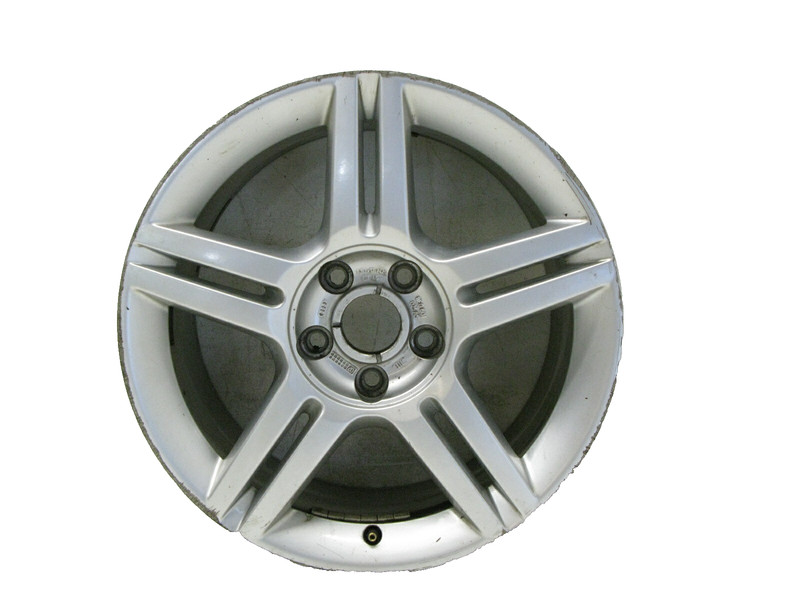 04-09 AUDI B7 A4 RIM WHEEL 5 DOUBLE SPOKE OEM 7.5 17" ET 45 8E0601025 061621 2