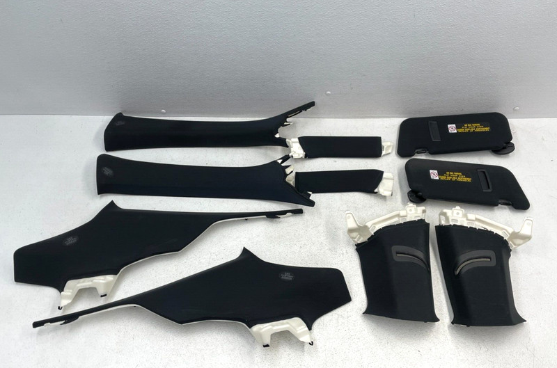 18 19 20 Lexus RC300 A B C Pillar Sun Visor Interior Trim Set 1541 OEM