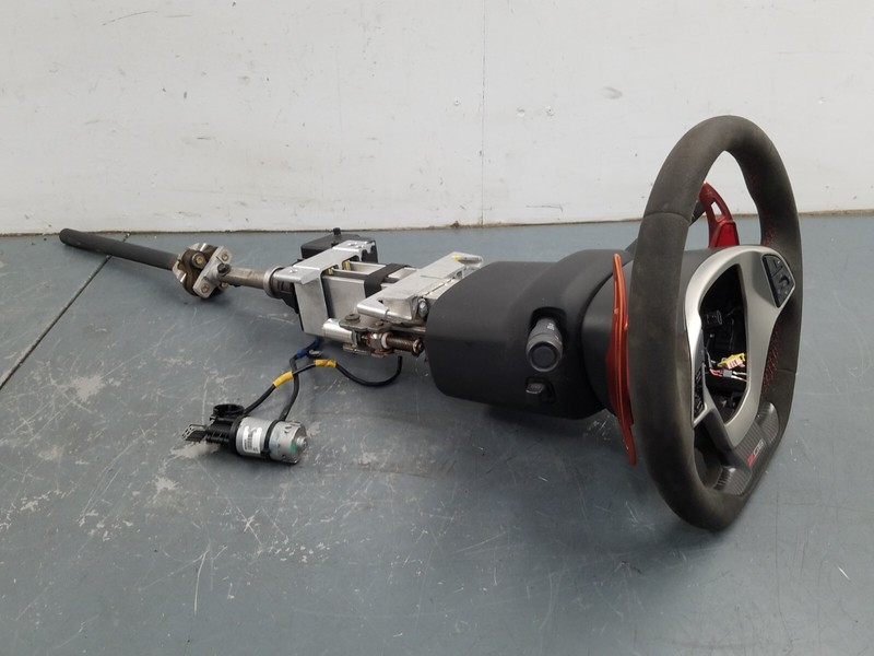 2017 Chevy Corvette C7 Z06 Alcantara Steering Wheel / Column #5861 D6