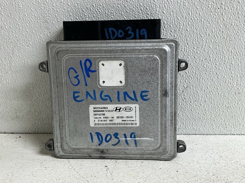 2006-2008 Hyundai Sonata 2.4Auto Engine Computer Control Module Ecu Ecm Pcm