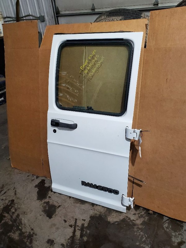 Passenger Rear Back Door Double Right-hinged Fits 95-96 DODGE 1500 VAN 293954
