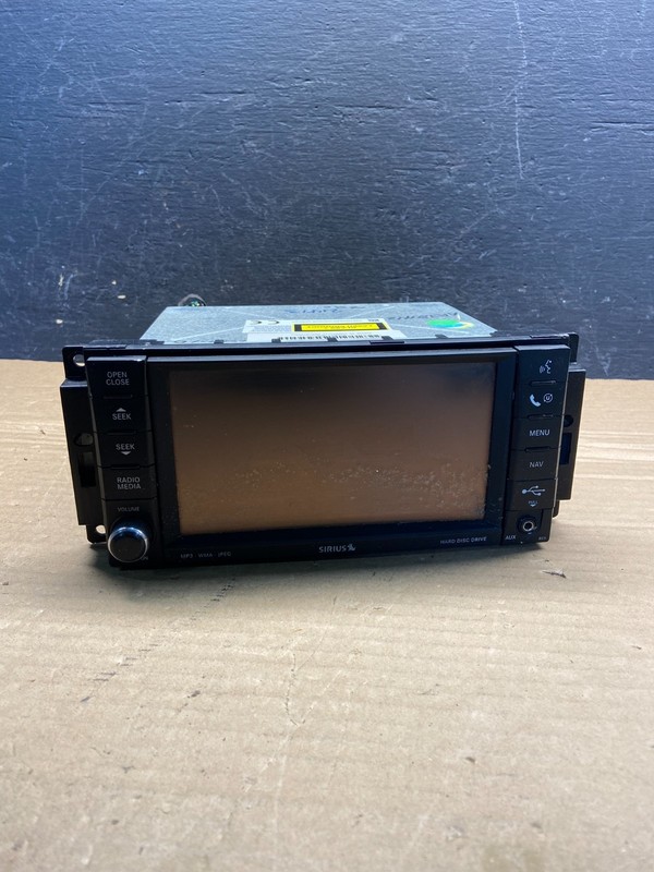 2009 2013 Jeep Dodge Chrysler Screen Display CD Player Satellite Radio ae4608 DG