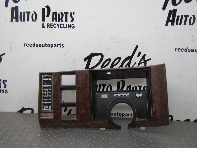 1990 1991 1992 Cadillac Brougham Center Dash Wood Grain Trim Bezel OEM