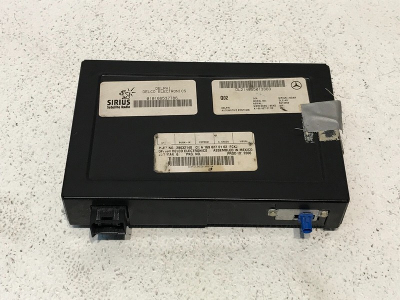 03-11 Mercedes E350 CLS550 SLK280 Sirius Satellite Radio Receiver Module Unit