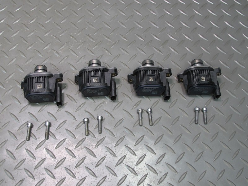 17-23 PORSCHE PANAMERA 971 2.9L ENGINE TIMING SOLENOID VALVE 06M906048FSET OF 4