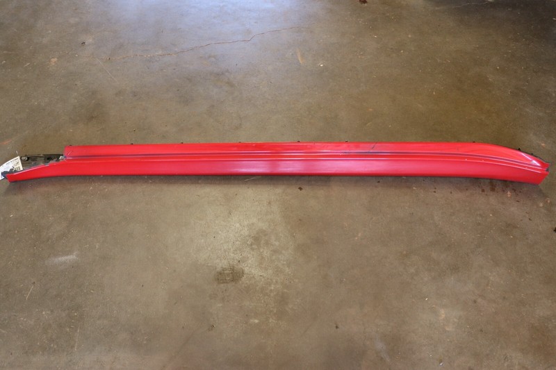 2010-2016 PORSCHE PANAMERA LEFT DRIVER SIDE ROCKER MOLDING PANEL RED OEM