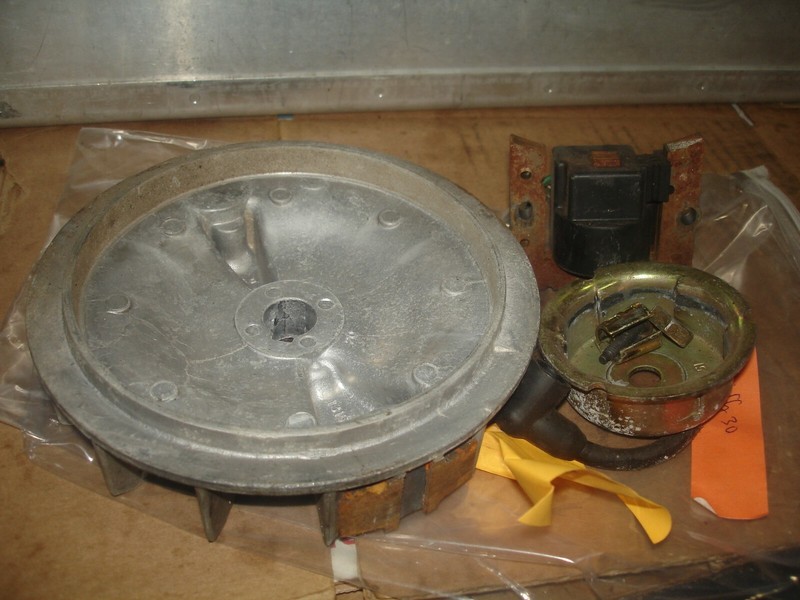 Jiffy Model 30 coil flywheelice auger part bin 413
