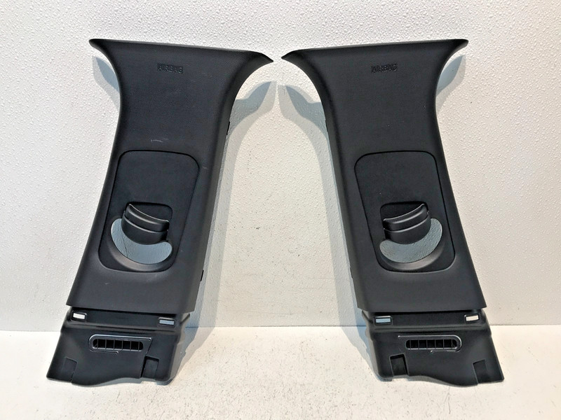 2022-25 HYUNDAI SANTA CRUZ LEFT RIGHT B PILLAR UPPER COVER PANEL OEM PAIR