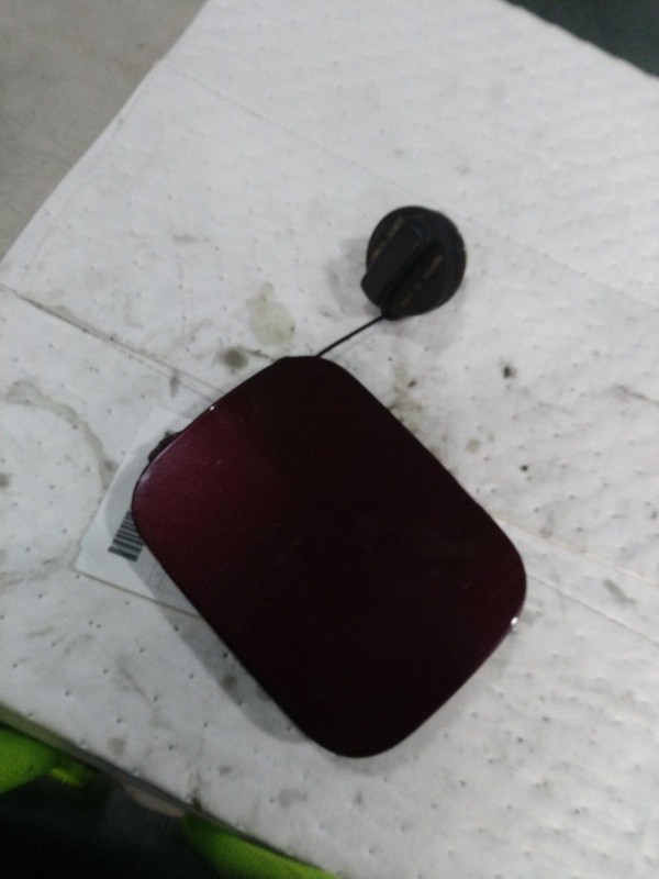 2016 Acura RDX Fuel Filler Door Maroon - Bent Hinge, 105k Miles, OEM Replacement