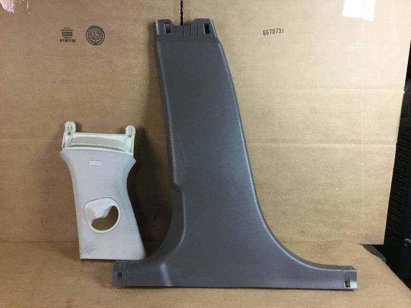 Jaguar XF 2016 Left Driver Center B Pillar Cover Trim Panel Set Pair 16-19 ;:M