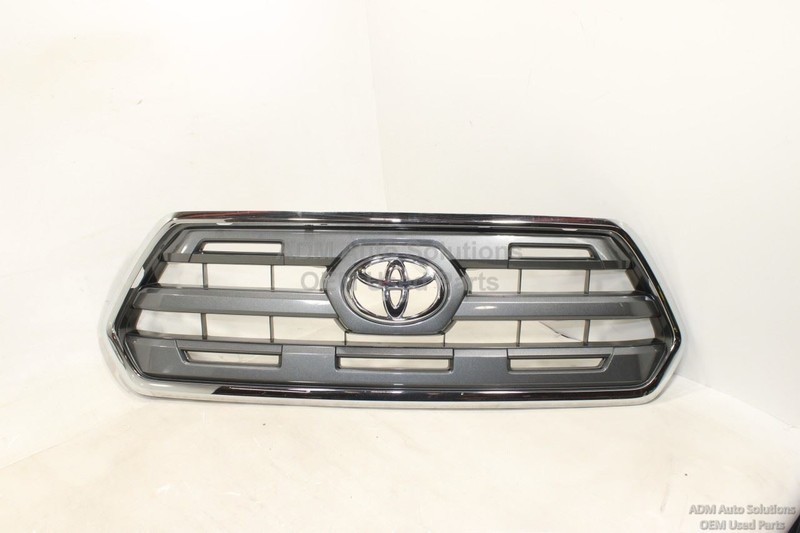 2016 - 2023 TOYOTA TACOMA FRONT UPPER RADIATOR GRILLE INSERT 53114-04140 OEM