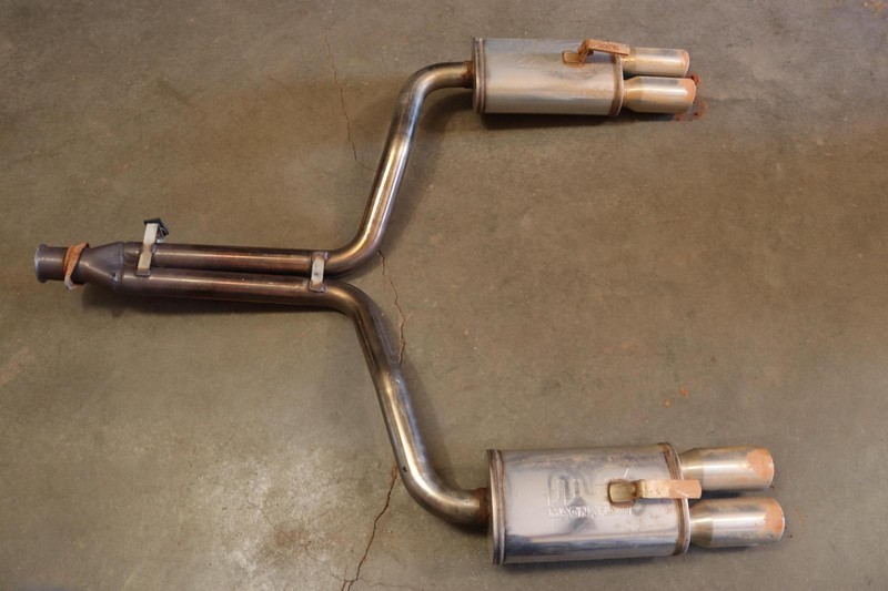 1984-1991 CHEVY CORVETTE EXHAUST MUFFLER SYSTEM PIPE TUBE ASSEMBLY MAGNAFLOW