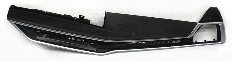 OEM Front Right Gray Woodgrain Dash Trim Bezel For BMW X5, 51-45-8-088-421