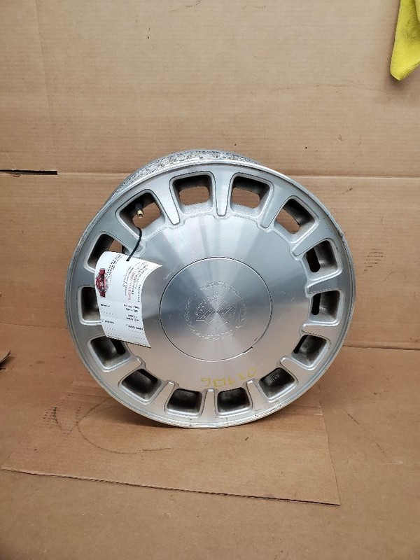 Wheel 16x7 Aluminum 14 Slot Brushed Finish Opt QC9 Fits 96-99 DEVILLE 275930