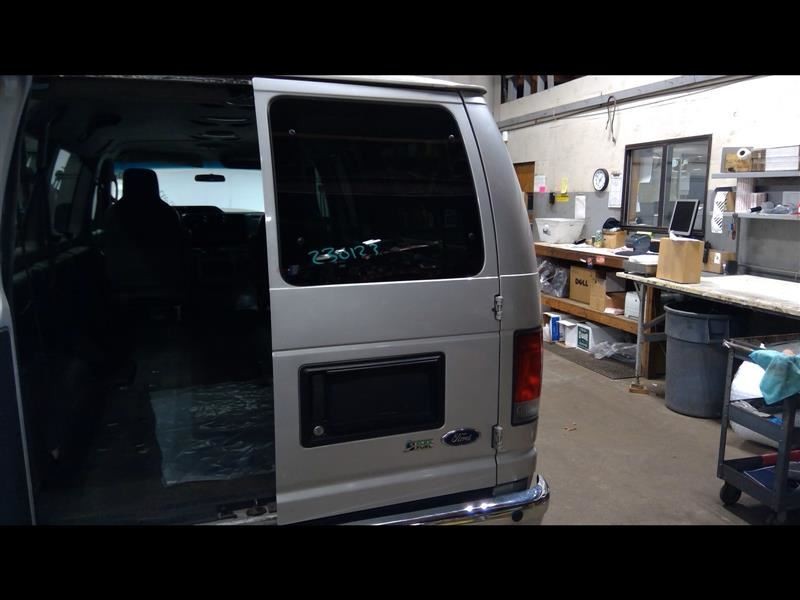 Passenger Rear Back Door With Window Fits 09-14 FORD E150 VAN 1098848