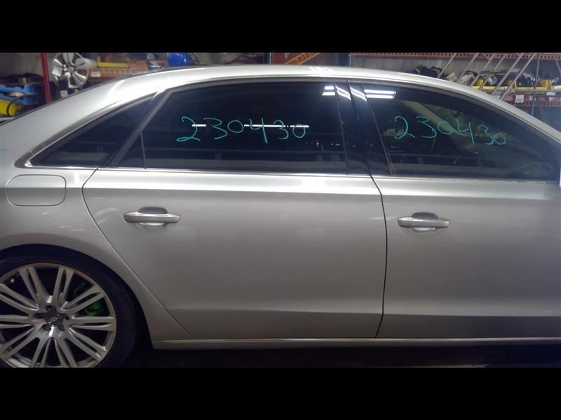 Passenger Rear Side Door Without Laminated Glass Fits 11-18 AUDI A8 1209871