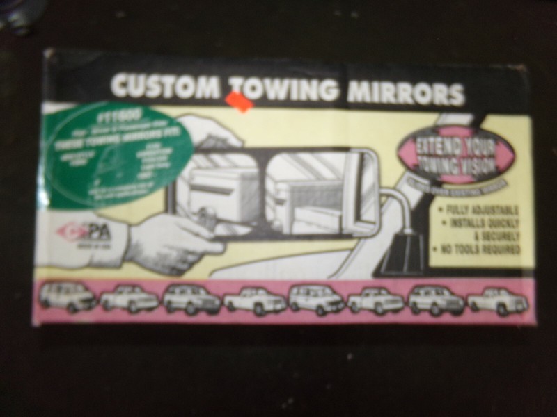NEW Custom Towing Mirrors 11600 for Ford*FREE SHIPPING*