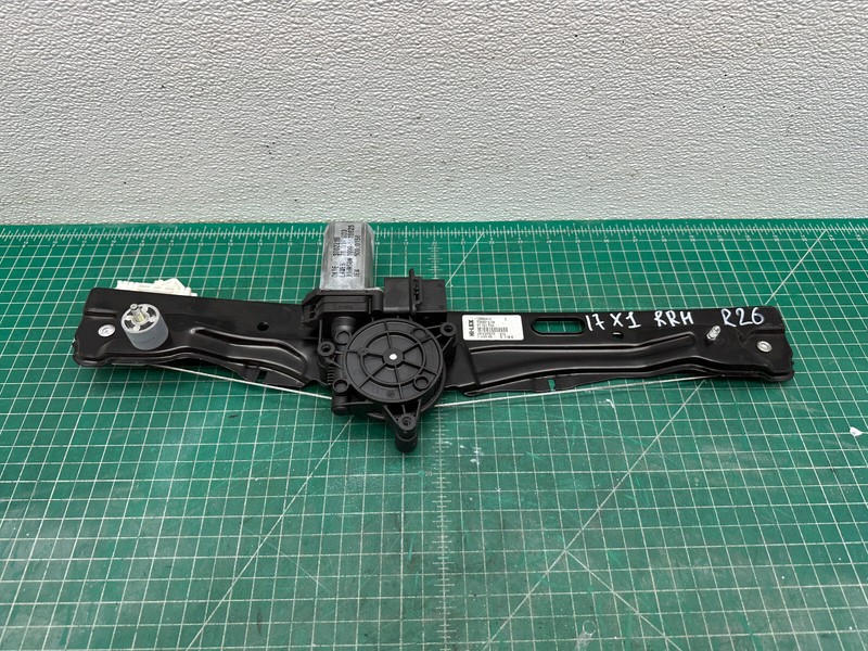 16-22 BMW X1 F48 REAR RIGHT PASSENGER DOOR WINDOW REGULATOR W/ MOTOR OEM