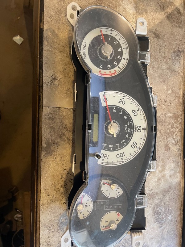 Speedometer Cluster Only MPH 4X4 MT Fits 2011-2014 Toyota FJ Cruiser OEM