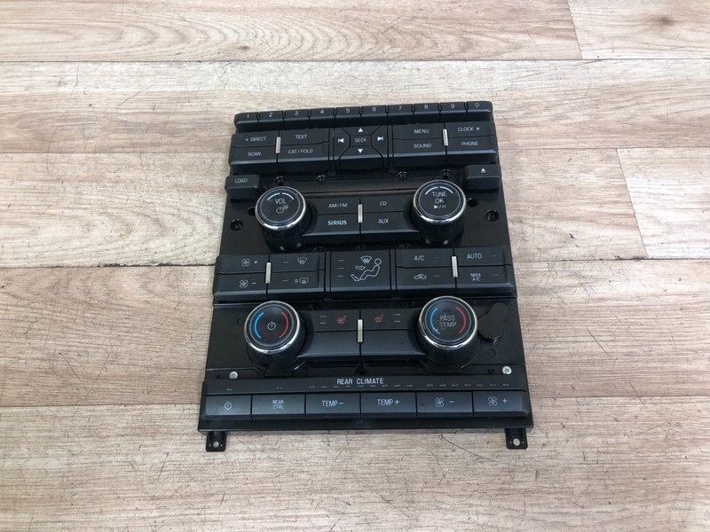 FORD FLEX OEM FRONT RADIO STEREO HEADUNIT FACE CLIMATE CONTROL PANEL 2009-2012