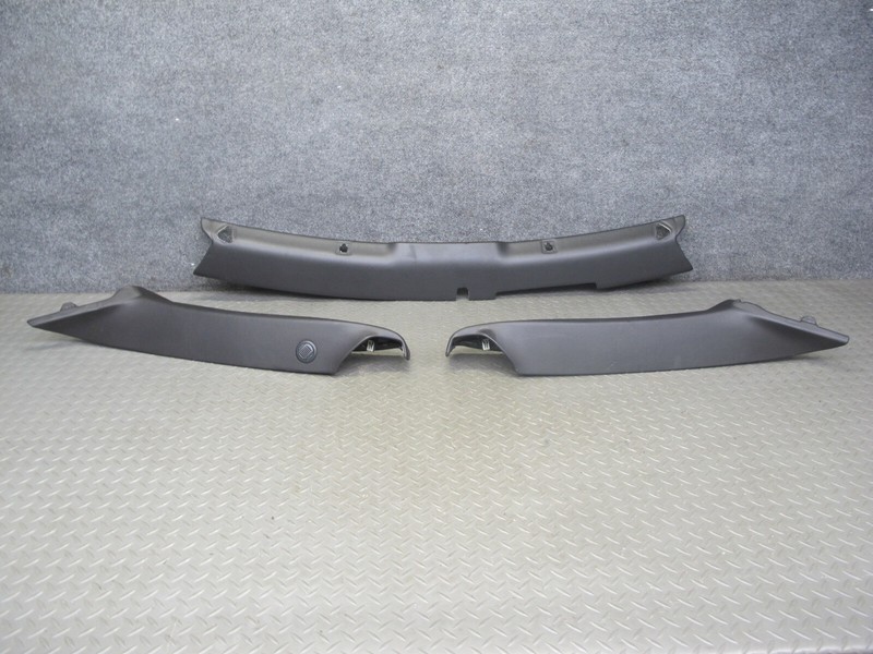 2004-2009 CADILLAC XLR DASHBOARD UPPER TRIM LEFT RIGHT A PILLAR COVER PANEL SET