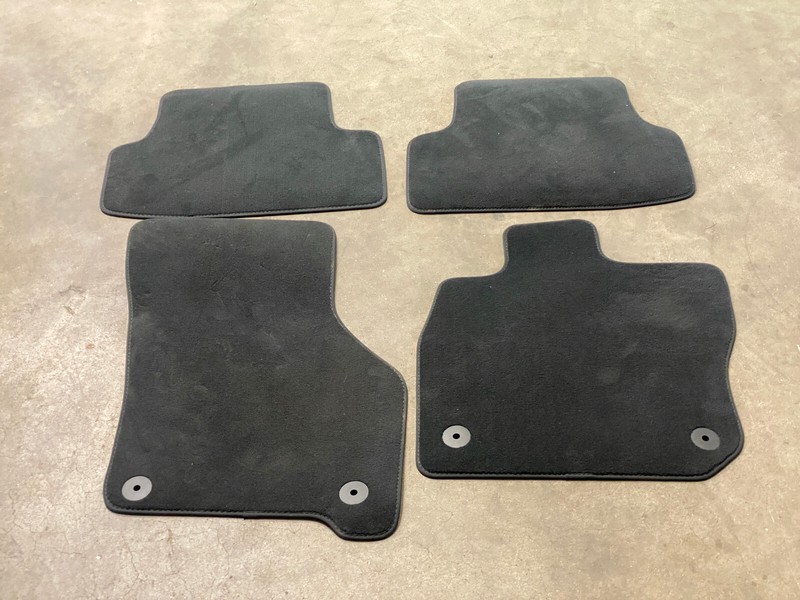 2022-2024 AUDI A3 FRONT & REAR FLOOR MAT SET OEM LOT755