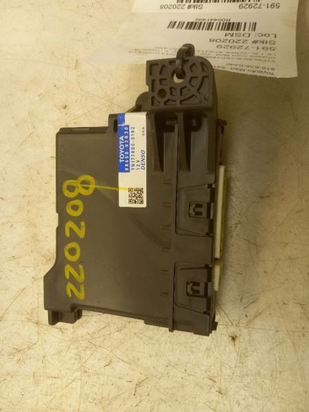 14-16 TOYOTA COROLLA LE 1.8L FWD AT CHASSIS ECM BLOWER MOTOR CONTROL MODULE