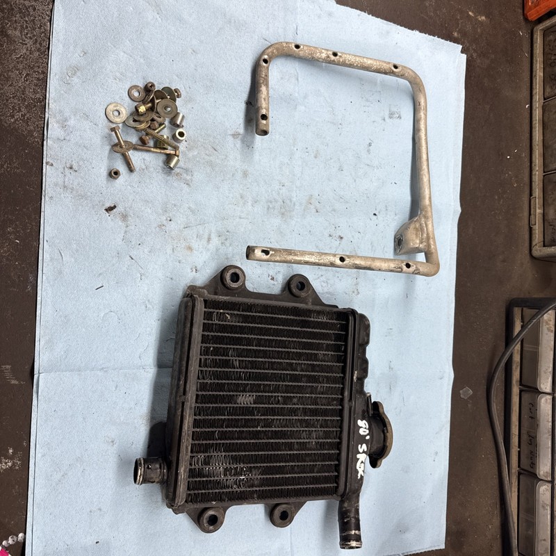 1980 Yamaha SRX 440 Vintage Race Snowmobile Radiator