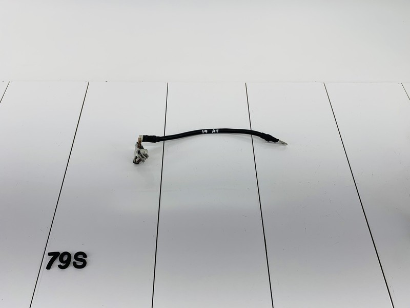 17-20 AUDI A4 B9 2.0L L4 GAS TFSI ENGINE MOTOR BATTERY NEGATIVE CABLE OEM