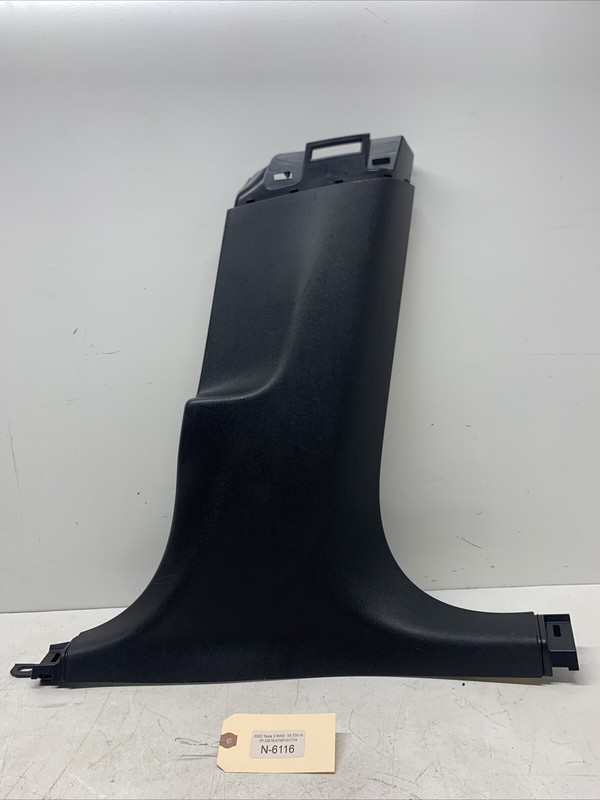 2017-2022 TESLA MODEL 3 RIGHT LOWER B PILLAR TRIM 1086299-80-H 6116 U9