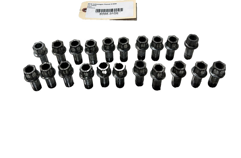 2012 - 2018 VOLKSWAGEN PASSAT WHEEL RIM LUG NUT BOLT BOLTS OEM -SET OF 21-