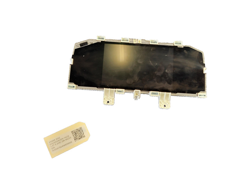 Used Oem Volkswagen Dashboard Panel Speedometer Cluster 8" 29k 2022-2023 Taos