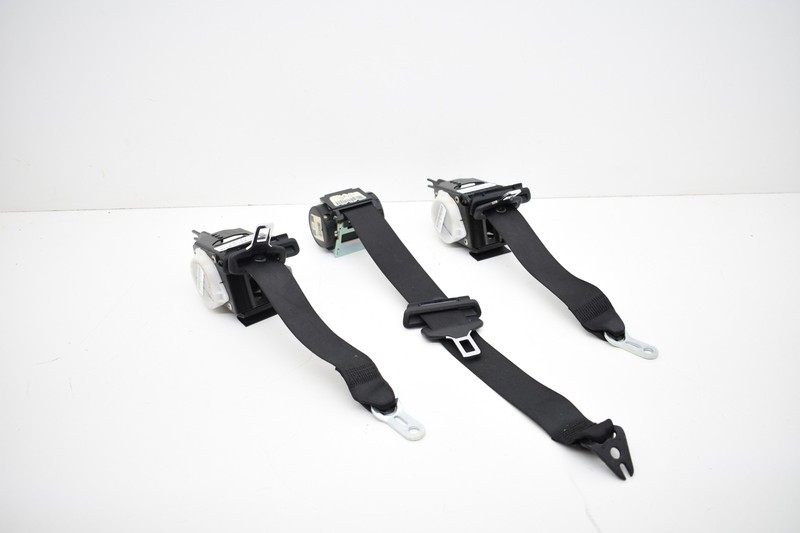 2009 BMW E90 328xi Left Right Center Rear Seat Belt Retractor Set OEM KW16