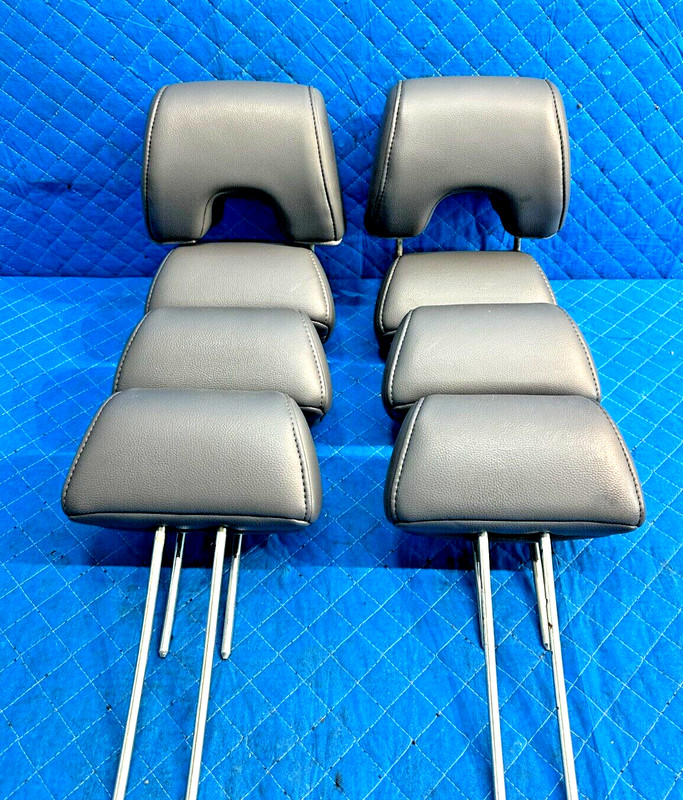 2006-2008 Honda Pilot Headrest Full Set Of 8 Head Rests OEM